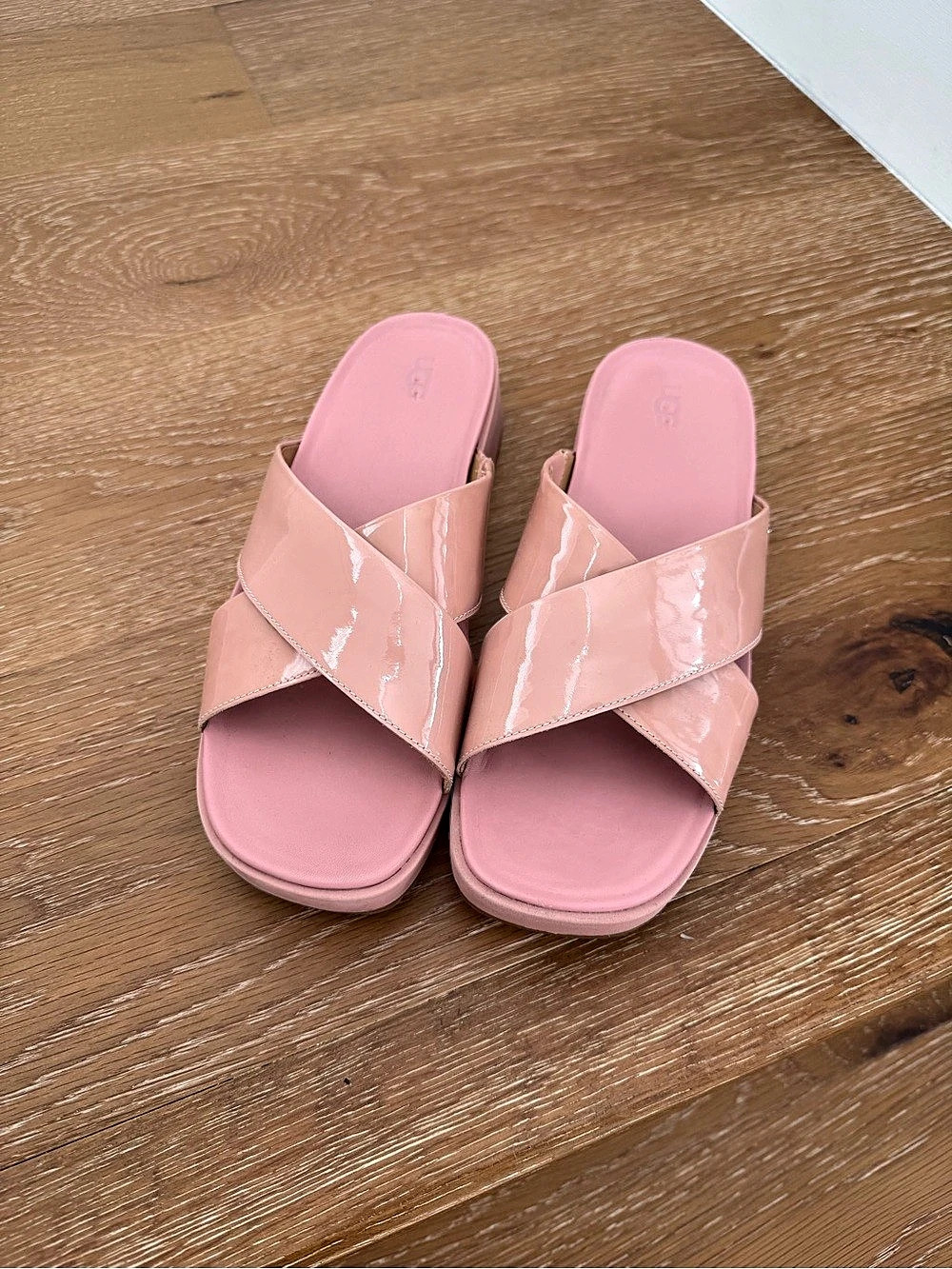 UGG Emily Slide Pink Platform Slide Sandals US 10